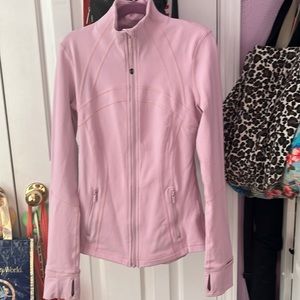 Barely worn lululemon, define, strawberry milkshake jacket.